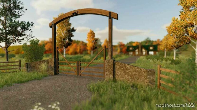 Ranch Gate for Farming Simulator 22