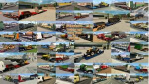 ETS2 Jazzycat Mod: Overweight Trailers and Cargo Pack by Jazzycat V11.9.3 (Image #3)