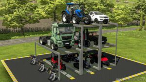 FS22 Placeable Mod: PIT Mechanical Parking (Image #5)