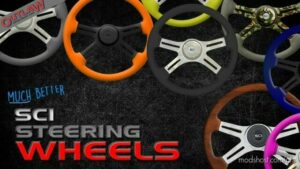 Improved SCI Steering Wheels v1.7 for American Truck Simulator