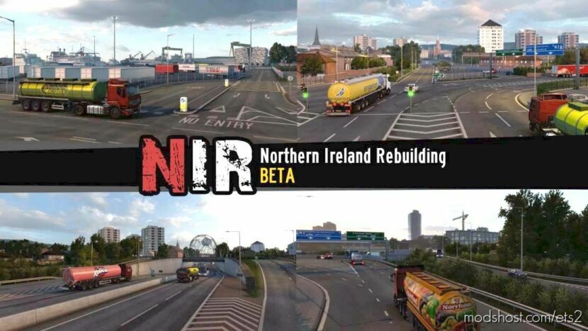 Northern Ireland Rebuilding v0.50 for Euro Truck Simulator 2
