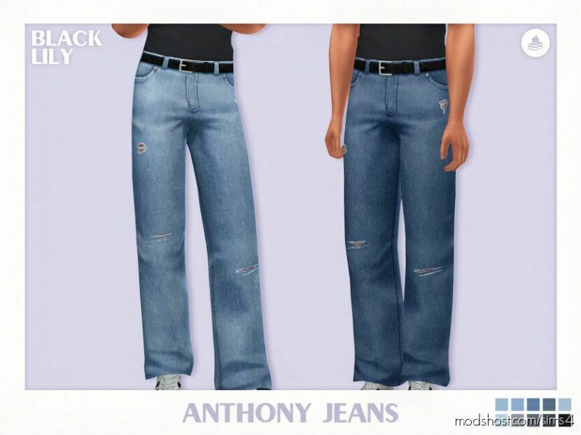 Anthony Jeans for Sims 4
