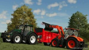 FS22 Kubota Attachment Mod: MX Loader T412 / Claas FL120 V1.2 (Image #4)