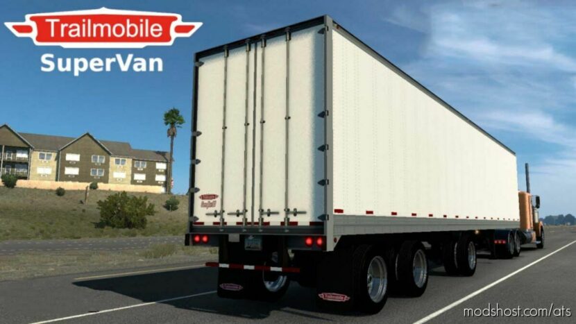 Trailmobile SuperVan 90 v1.2 for American Truck Simulator