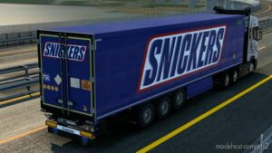 Skin Krone Cool Liner Snickers By Rodonitcho Mods [1.40-1.46] for Euro Truck Simulator 2