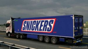 ETS2 Krone Mod: Skin Krone Cool Liner Snickers By Rodonitcho Mods 1.40-1.46 (Image #2)