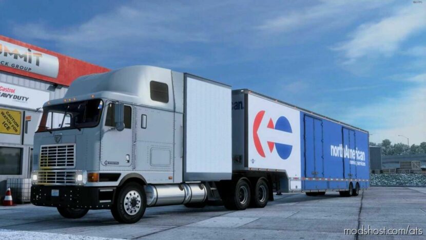 RD Moving VAN Trailer [1.46] for American Truck Simulator