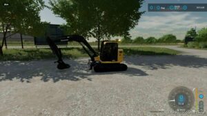 FS22 John Deere Forklift Mod: 85G Excavator Edit Lots Of Options V2.0 (Image #2)