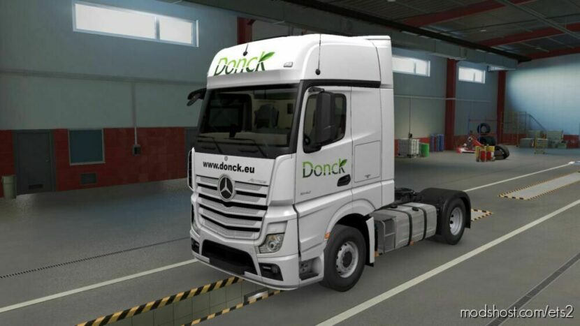 Mercedes-Benz NEW Actross Donck Skin for Euro Truck Simulator 2
