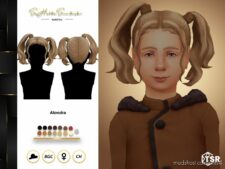 Alondra Hairstyle (Children) for Sims 4