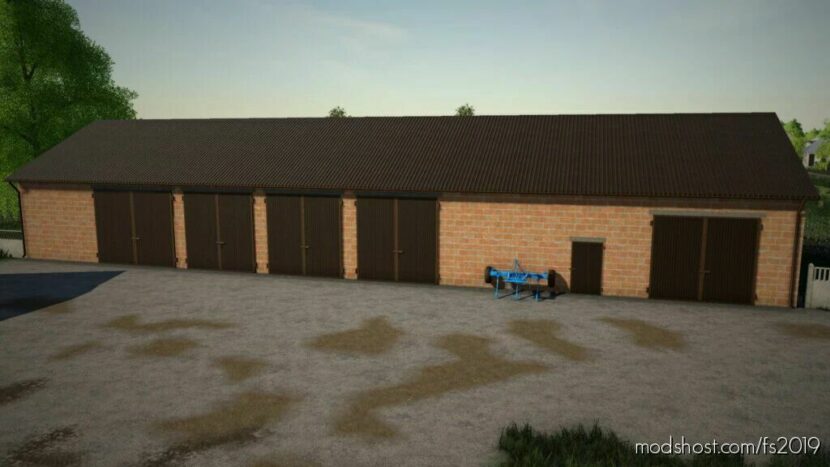 Large Garage 37X13 for Farming Simulator 19
