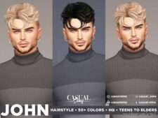 John Hairstyle for Sims 4