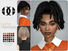 Lysha Hairstyle for Sims 4