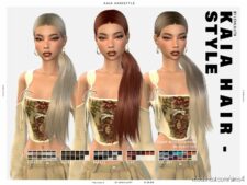 Kaia Hairstyle for Sims 4