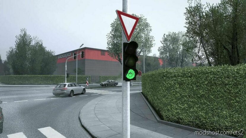 Different lenses of traffic lights v1.0 for Euro Truck Simulator 2