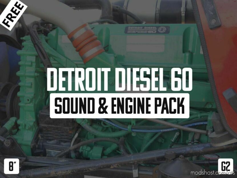 Detroit D60 Sound and Engine v1.0 for American Truck Simulator