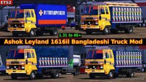 Ashok Leyland 1616IL Truck BD for Euro Truck Simulator 2