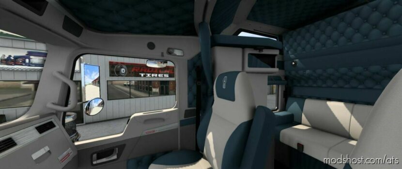 Kenworth W900L Interior Add-ons v1.1 for American Truck Simulator
