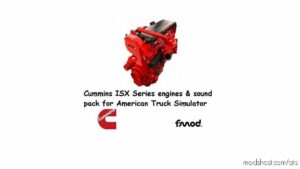 Cummins ISX Engines And Sounds Pack V 2.0 for American Truck Simulator