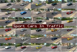 ATS Trafficmaniac Mod: Sport Cars Traffic Pack by Trafficmaniac V12.7.3 (Image #2)