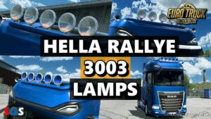 Hella Rallye 3003 Lamps [1.46] for Euro Truck Simulator 2
