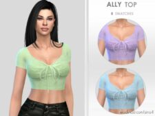 Ally Top for Sims 4
