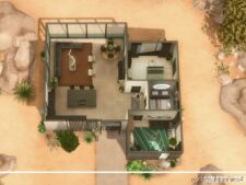 Sims 4 House Mod: Nookstone Renovation No CC (Image #5)