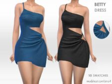 Betty Dress for Sims 4