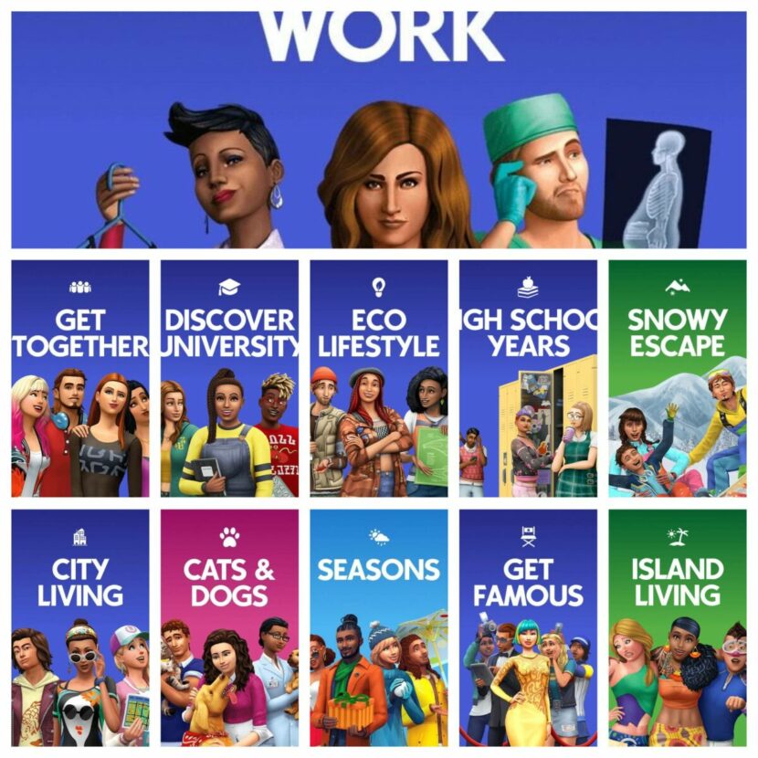 A Comprehensive Guide to the Sims 4 DLC, Packs, and Kits 1