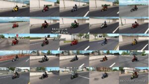 ATS Jazzycat Mod: Motorcycle Traffic Pack by Jazzycat V6.5.4 (Image #2)