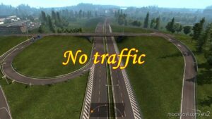 No traffic Mod v1.46.2.17 for Euro Truck Simulator 2