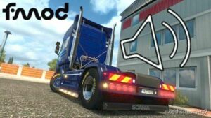 Scania V8 Open Exhaust Sound [1.46] for Euro Truck Simulator 2