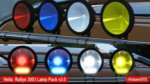 Hella Rallye 3003 Lamp Pack v2.0 for Euro Truck Simulator 2