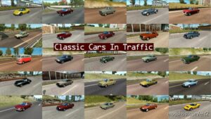 Classic Cars Traffic Pack By Trafficmaniac V10.8.1 for Euro Truck Simulator 2