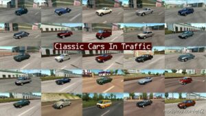 ETS2 Trafficmaniac Mod: Classic Cars Traffic Pack by Trafficmaniac V11.6.4 (Image #2)