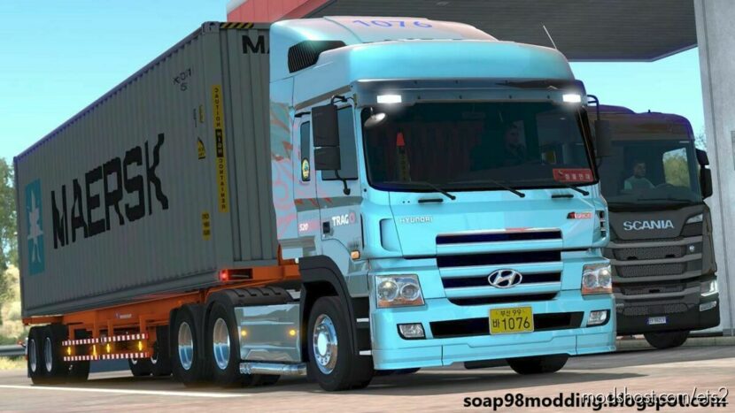 Hyundai Trago HD Series Truck [1.46] for Euro Truck Simulator 2