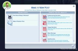 Sims 4 Mod: Immersive Social Bunny (Image #2)