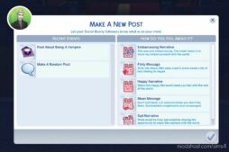 Sims 4 Mod: Immersive Social Bunny (Image #9)