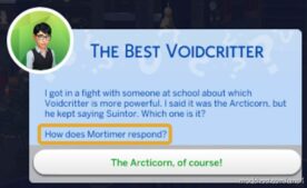 Sims 4 Mod: Show Parent's Name in Advice Question (Image #2)