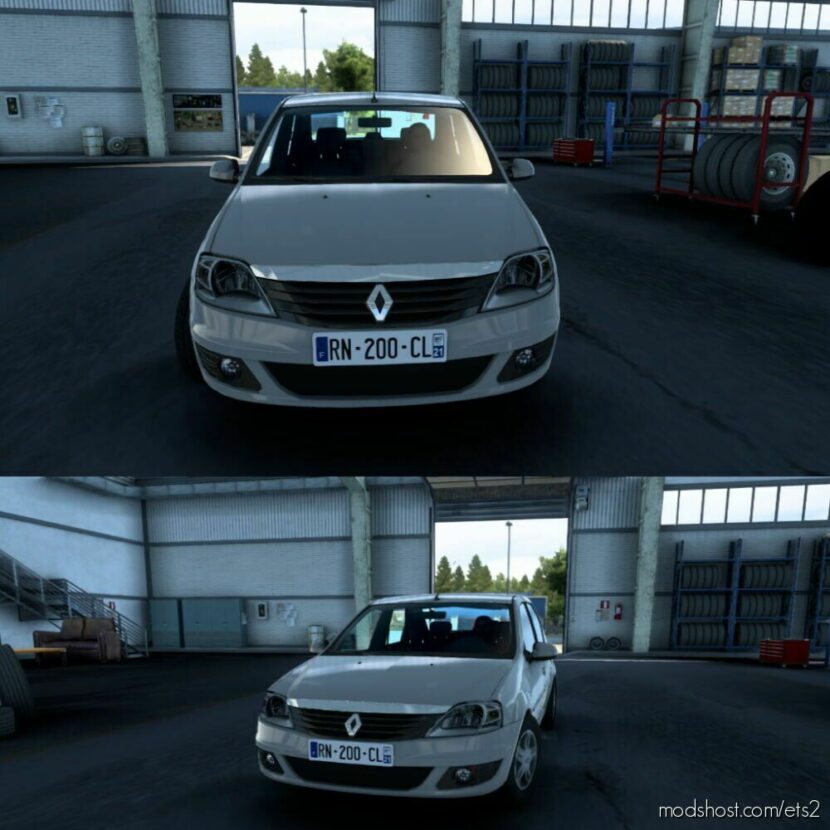 Renault Logan 2011 [1.46] for Euro Truck Simulator 2