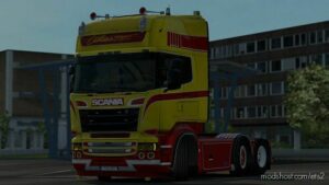 Scania Yellow & RED for Euro Truck Simulator 2
