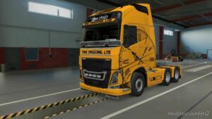 ETS2 Skin Mod: Time Trucking .LTD Paint JOB (Image #2)