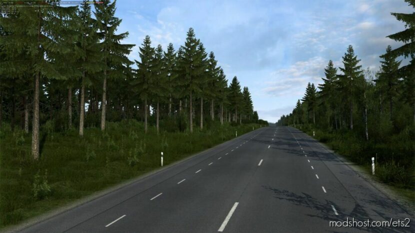 Trees Improved 4K V1.3 [1.46] for Euro Truck Simulator 2