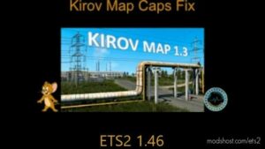 Kirov Map Caps Fix [1.46] for Euro Truck Simulator 2
