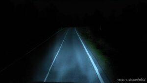 Blue Headlights Mod [1.46] for Euro Truck Simulator 2