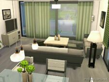 Sims 4 House Mod: Modern Family Home No CC (Image #7)