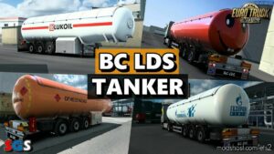 BC LDS Tanker Trailer [1.46] for Euro Truck Simulator 2