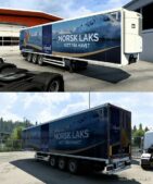 SCS Trailer Isfjord Skin for Euro Truck Simulator 2