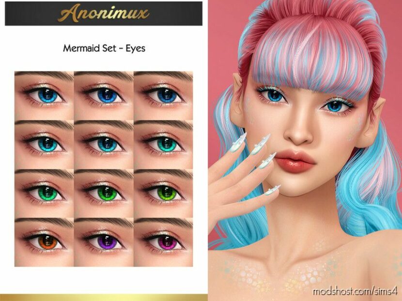 Mermaid Set for Sims 4