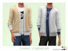 Tommy Cardigan for Sims 4
